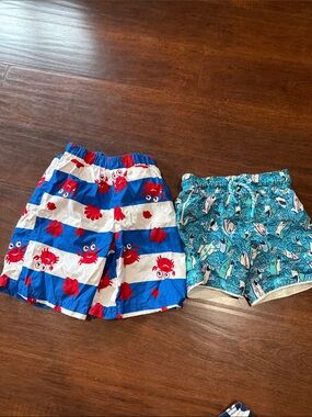 2 swim shorts for toddler boys cat and jack 4T